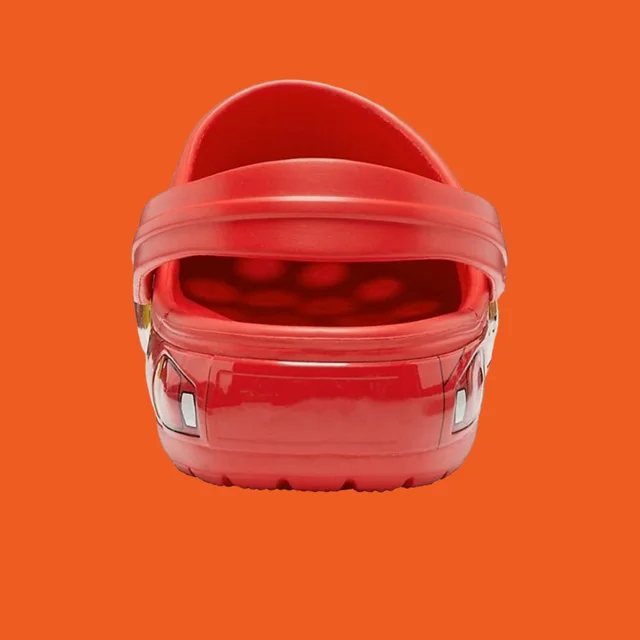 Summer Slippers Men Lightning Mcqueen Man Waterproof Outdoor Beach Slippers Holey Shoes Sandals Woman Eva Anime Car Flip Flops 5