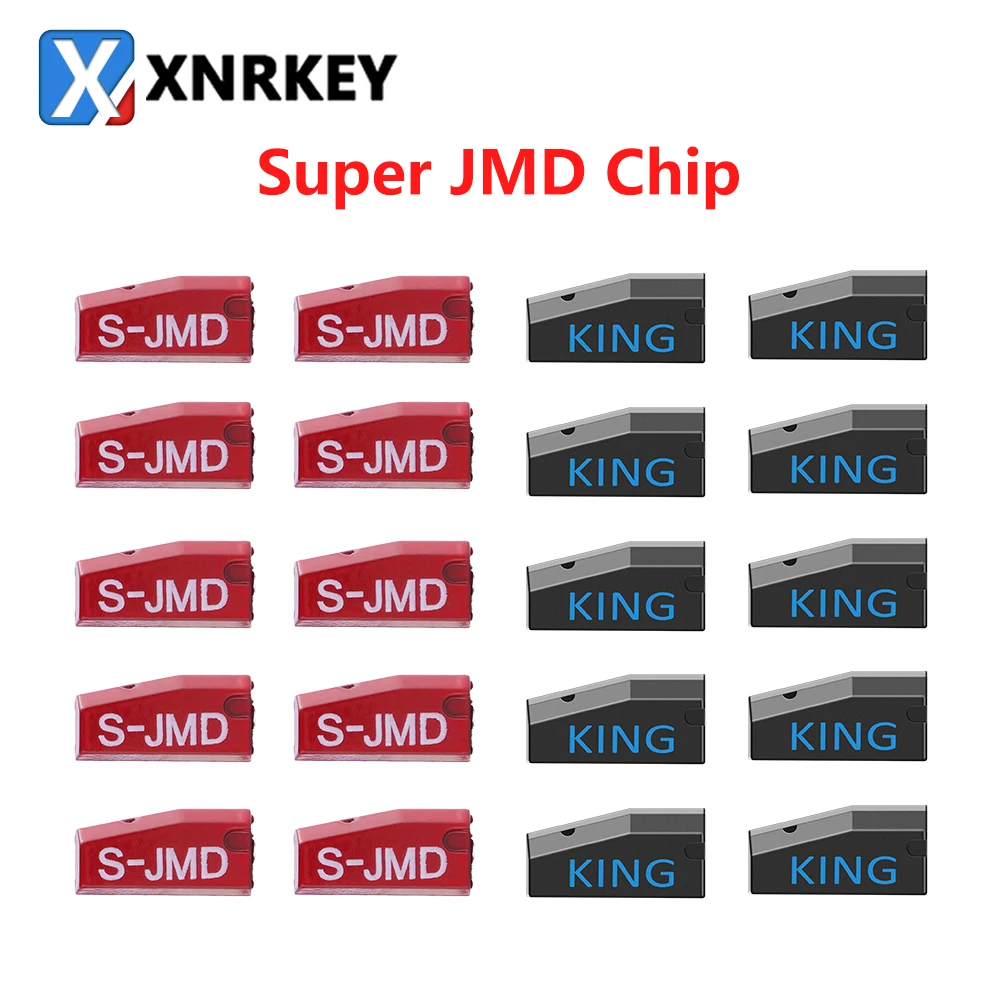 XNRKEY Original Car Key Blank Chip JMD KING Chip Red Bule Super Chip for Handy Baby Chip