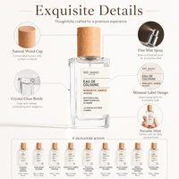 Parfum EDP pour femmes, parfum boisé fruité au thé, 50 ml, longue tenue, eau de parfum, frais, usage quotidien, marque de luxe originale 4
