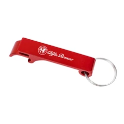 Personalized Car Logo Keyring & Bottle Opener Keepsake Gift (Red)