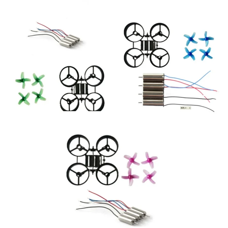 JJRC H36 Mini Quadcopter Frame Kit 65mm met Motoren en Propellers