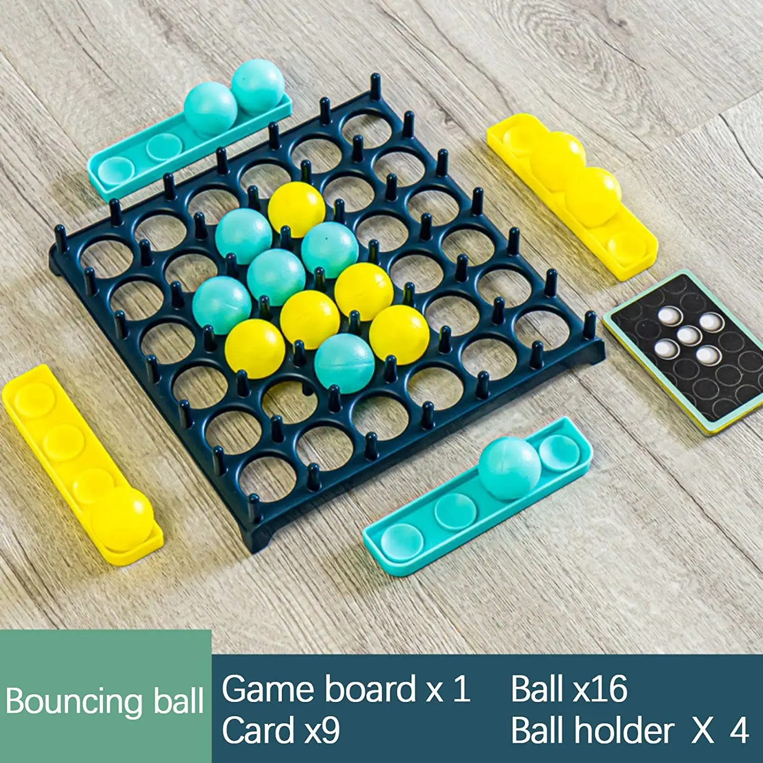 

Bounce Off Game Jumping Ball Board Games Toys Set Fun Parent-child Interactive Game Toys Two-Player Match Desktop Bouncing Toys