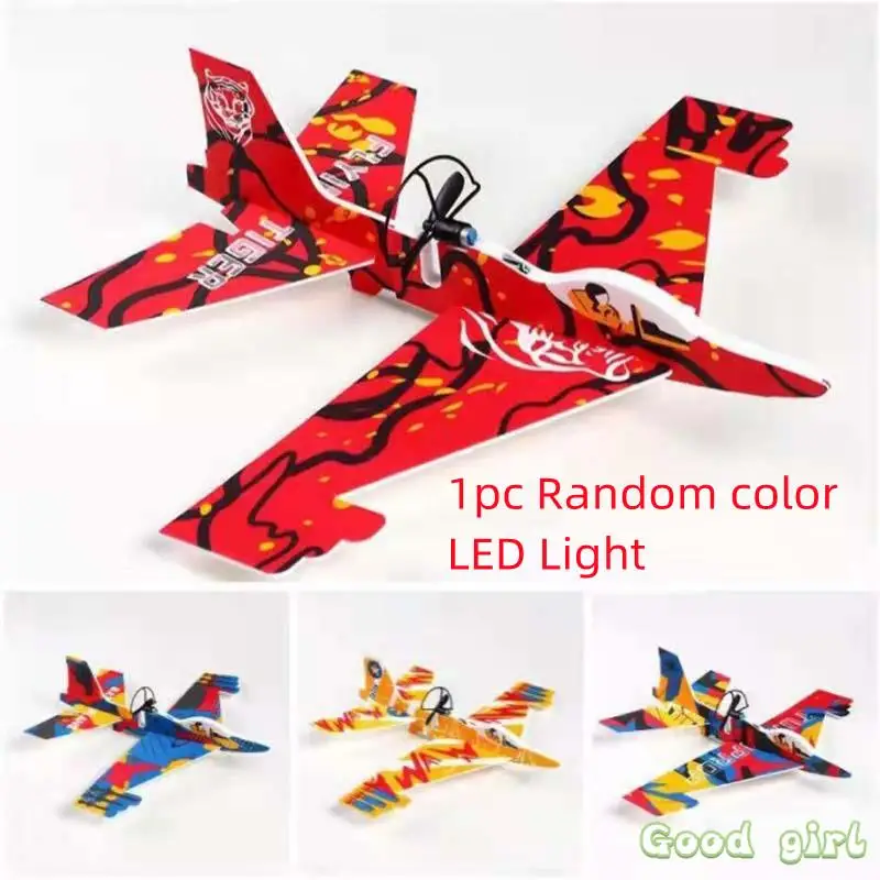 Enhance Your Play: LED Electric Foam Throwing Glider