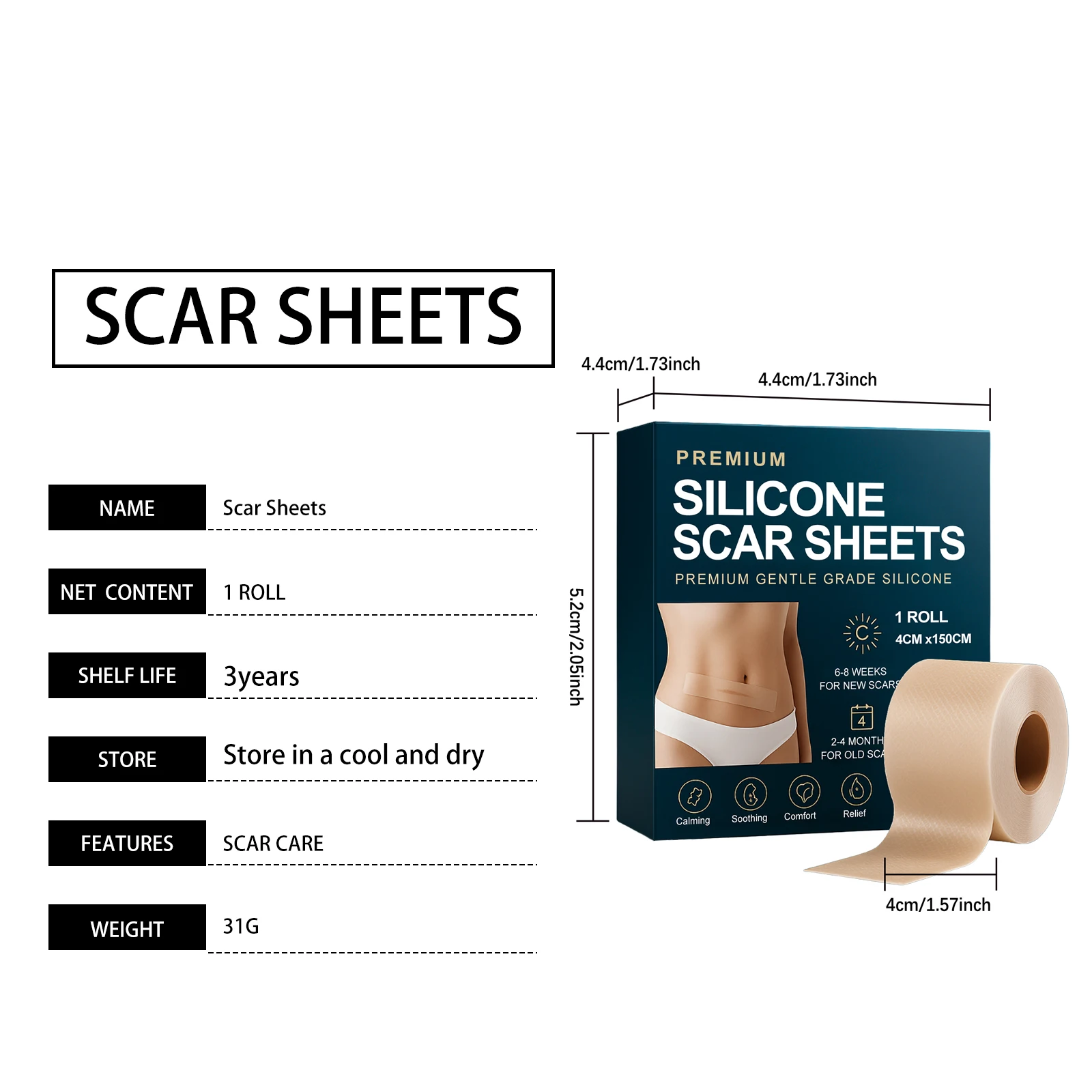 Skin Care Patch - Nourishes Skin with Its Ingredients, Covers Skin Imperfections and Improves Skin Smoothness