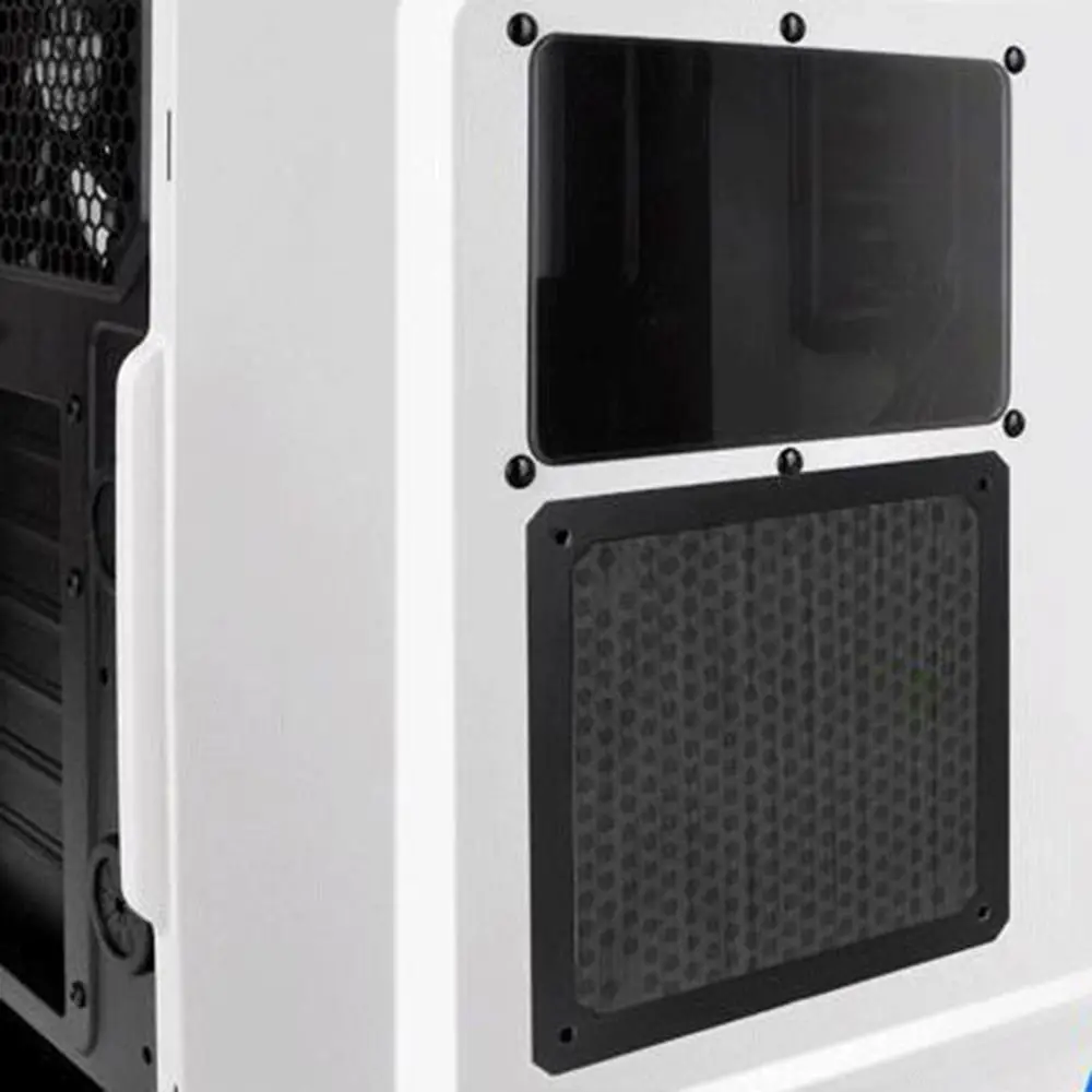 고품질 80mm 90mm 120mm 143mm PC 섀시 냉각 팬 먼지 필터 마그넷(구멍..
