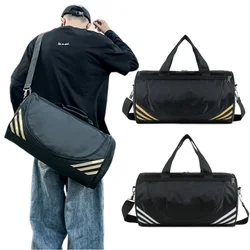 Large Gym Bag for Men & Women Waterproof Travel Duffel Bag Big Capacity Holdall with Shoulder Strap for Gym Outdoor Sport Travel