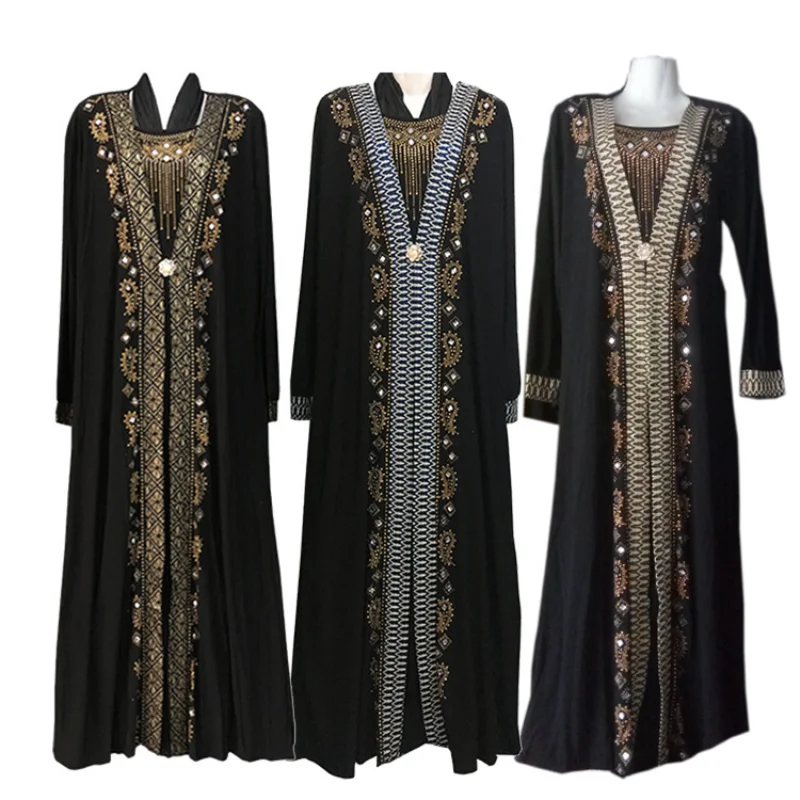 

Мусульманское платье Abaya, женское платье мусульманской поклонения, африканские платья для женщин для Дубая, Ближнего Востока