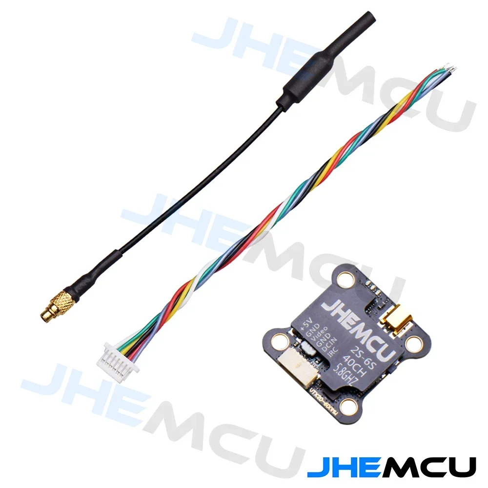 JHEMCU VTX20-600 5.8G 40CH FPV Transmetteur 600mW PitMode pour Drone
