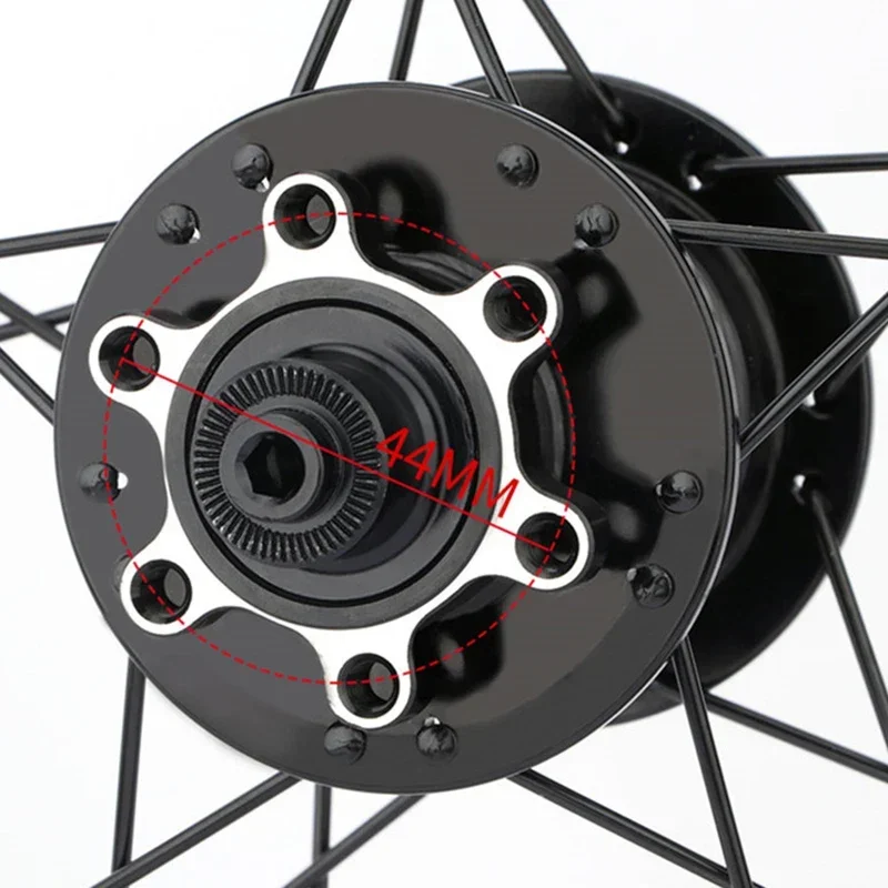 Фото Комплект складных велосипедных колес Elite Track Lp Litepro, 20 дюймов, 406, 451 дисковых тормозов в комплекте, 11 скоростей, алюминиевые Велосипедные компоненты №5