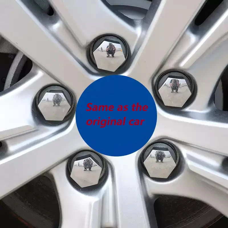 Wheel Nut Caps Auto Hub Screw Cover 9644577080 540809 540811 540812 For Peugeot 307 308 508 4008 5008 Citroen C4 C5 Sega Triumph