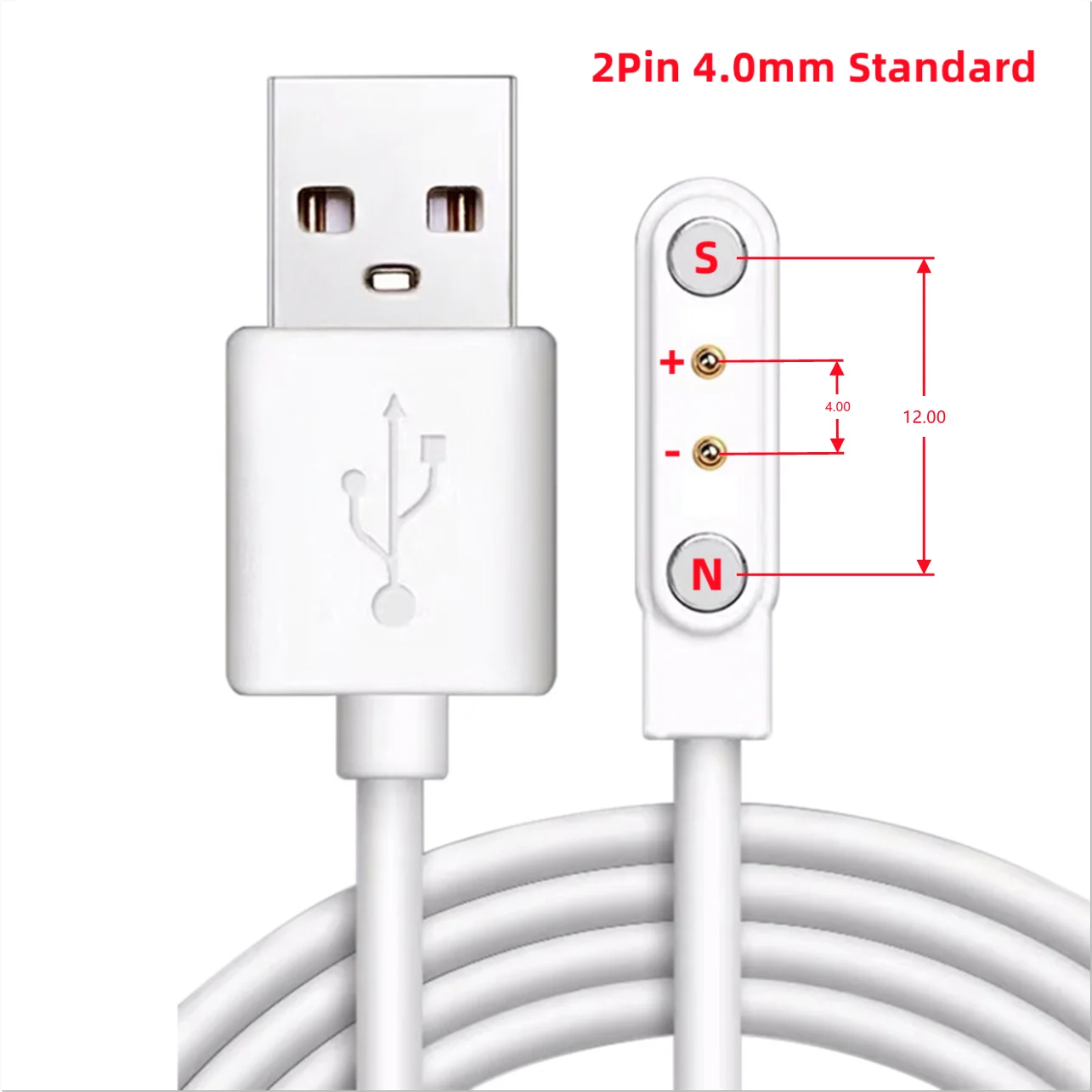 White(2pin 4.0 STD)