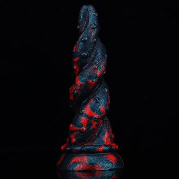 Huge Monster Dragon Dildo Silicone Thread Octopus Leg Anal Plug Anal Toys Animal Tentacle Dildo Sex Toys for Women Adult Toys 3
