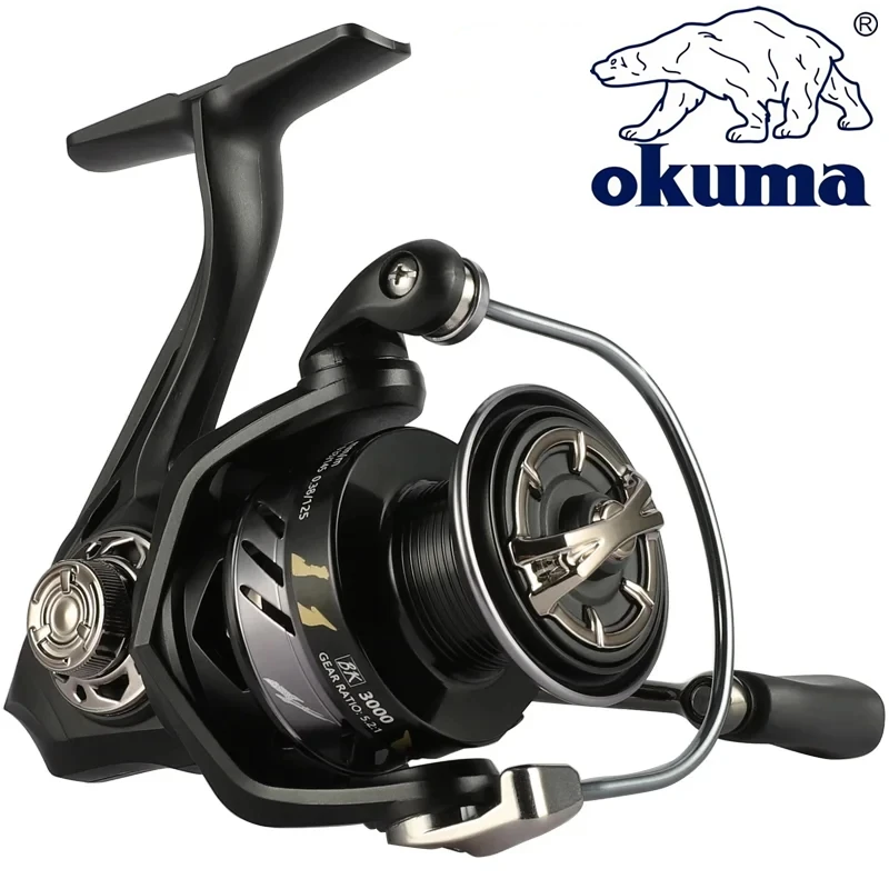 Okuma Fishing Reel No Gaps 15KG Max Drag Spinning Reel  Metal Spare Spool Saltwater Reel Fishing Accessories Carp Reel 3