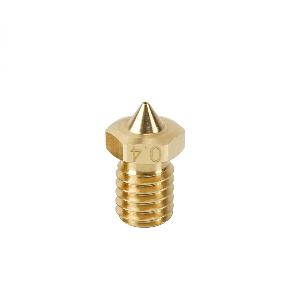 1PC Clone-CHT Tip Nozzles Brass Copper Print Head 0.4mm High Flow 3D Printer Nozzle for 1.75mm Filament E3DV6 e3dv6 clone cht tip nozzles brass copper print head 0 4mm high flow 3d printer nozzle for 1 75mm filament 3d printer accessories