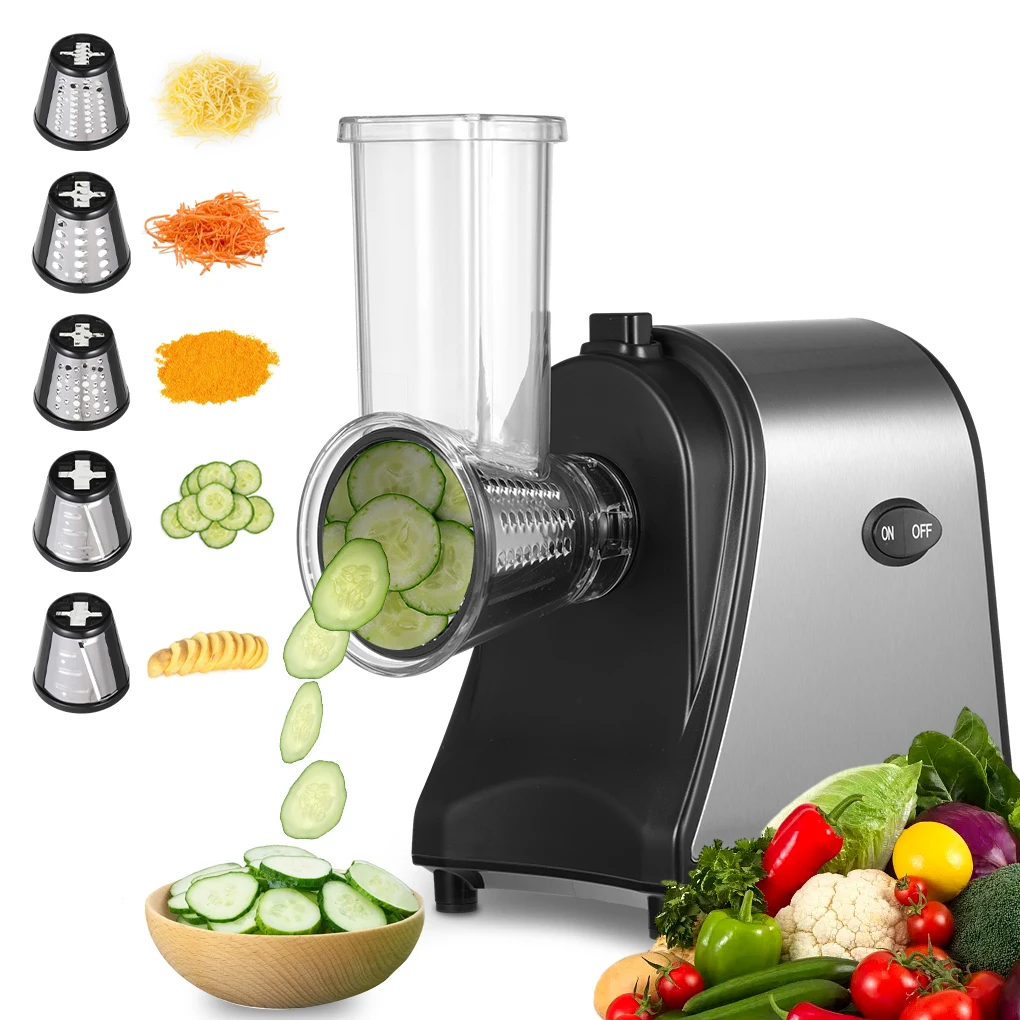 Commercial Automatic Cucumber Cutter Machine Multifunction Cutting Machine  Electric Vegetable Slicer Potato Shredder From Lynn815, $274.8