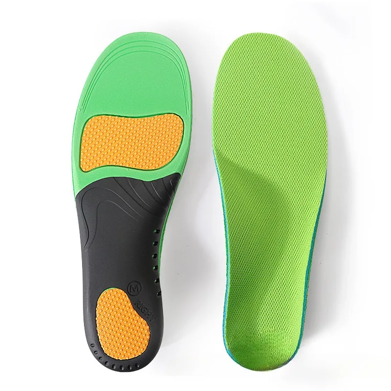 High Arch Support Insoles Orthopedic Shoes Sole Feet Arch Pad Relieve Plantar Fasciitis Pain Flat Foot Sports Shoes Insert