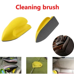 Car Gap Cleaning Sponge Multifunctional Nano Wash Detailing Tool Auto Interior Leather Seat Rag New Dust Removal Soft Brush
