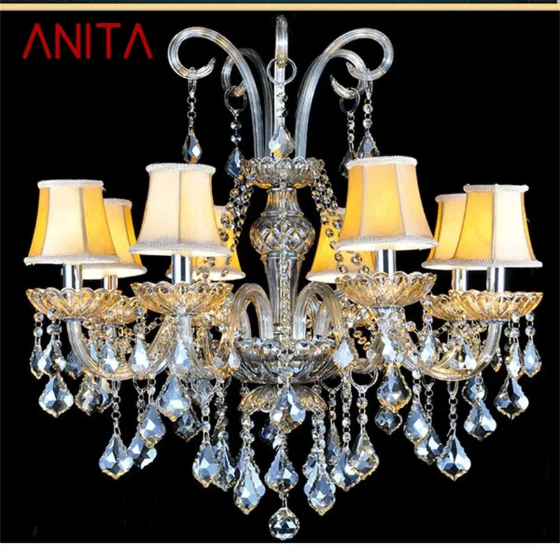 

ANITA Luxury Chandelier Modern LED Lighting Creative Decorative Fixtures For Home Living Dining Room Bedroom