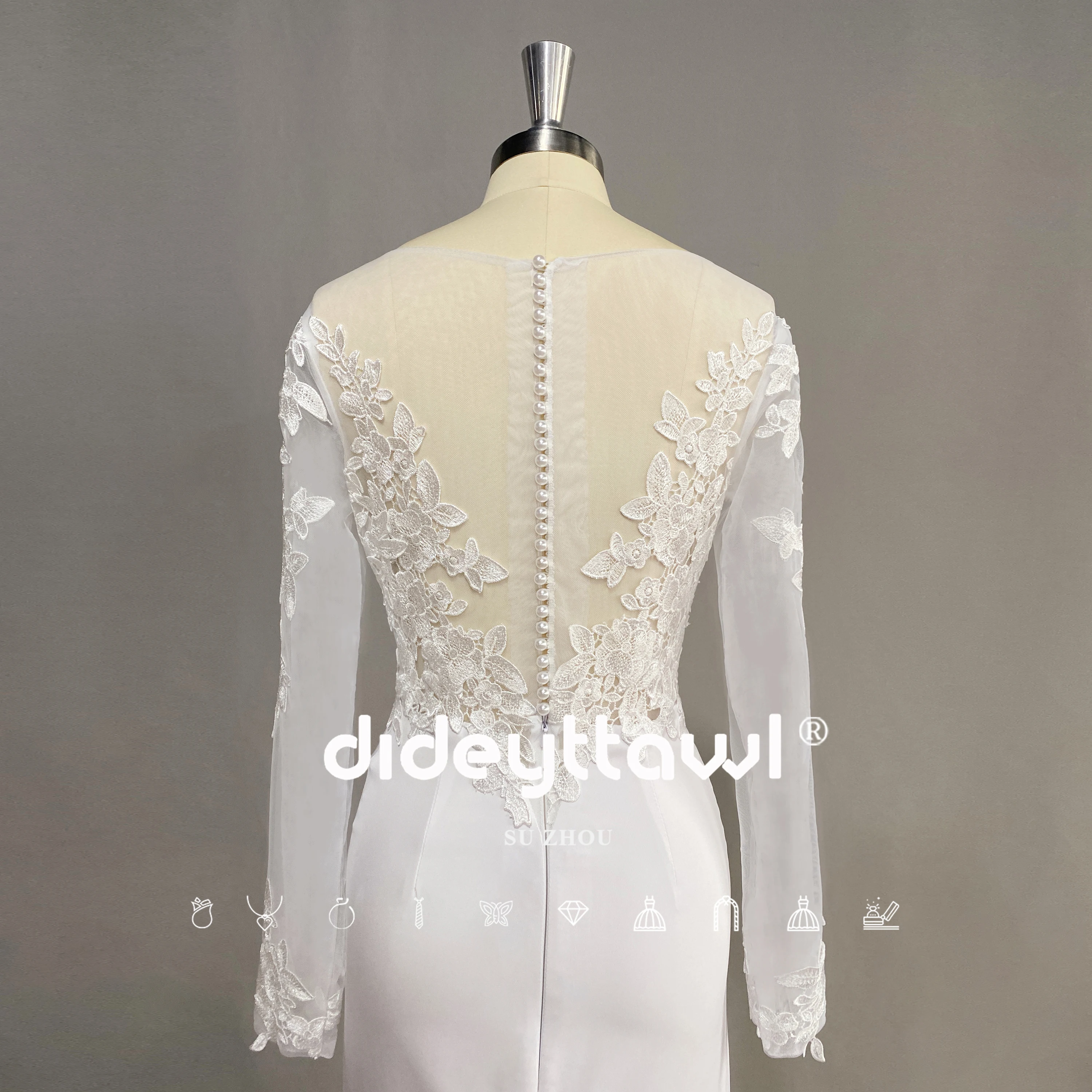 Рисунок 5 - Женское свадебное платье с юбкой годе DIDEYTTAWL