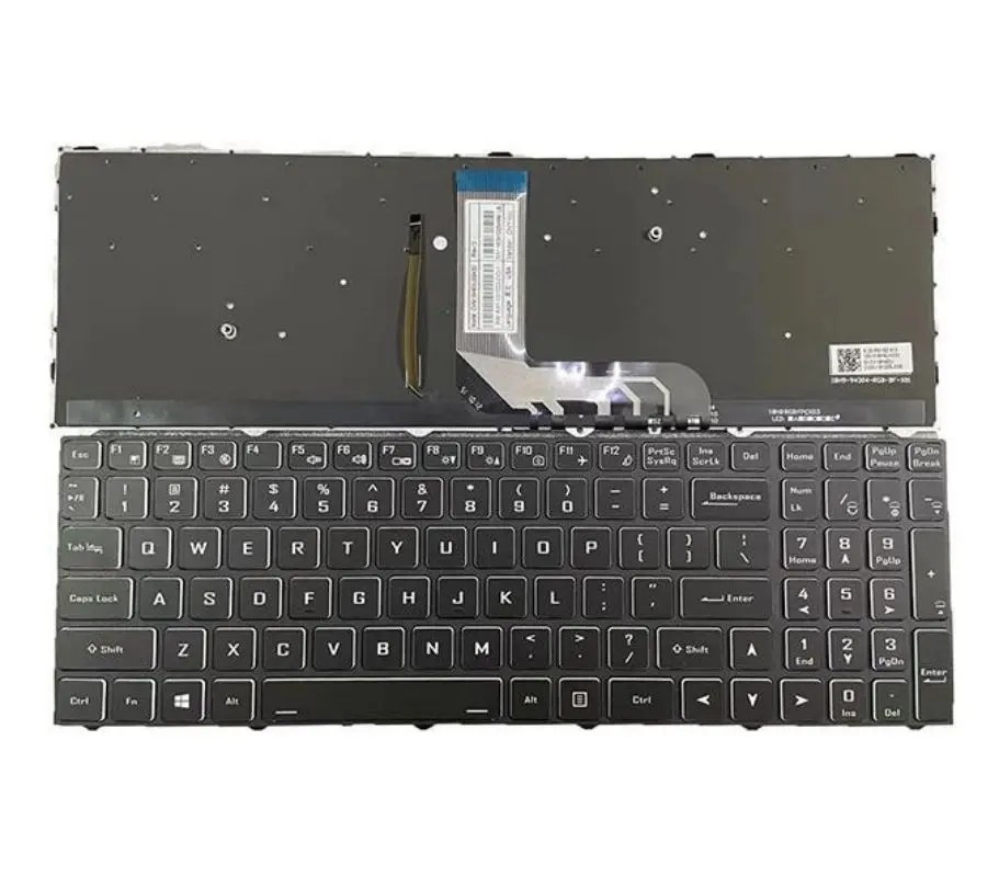 

US English keyboard For Clevo PC50DR, PC70HP, NH55HHQ, NH70RZQ, NP50DB, NS50MU, NL51CU, PB50RF