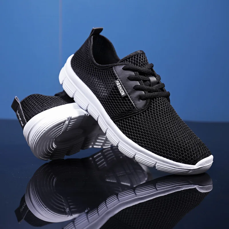 men's summer casual shoes woman lightweight large size outdoor sports shoes Beach couple mesh 48 yards 47 gray casual shoes sport shoes casual loafers