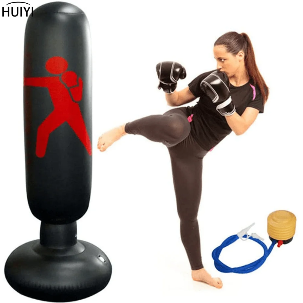 FitnessPunchingBagHeavyPunchingBagInflatablePunchingTowerBag