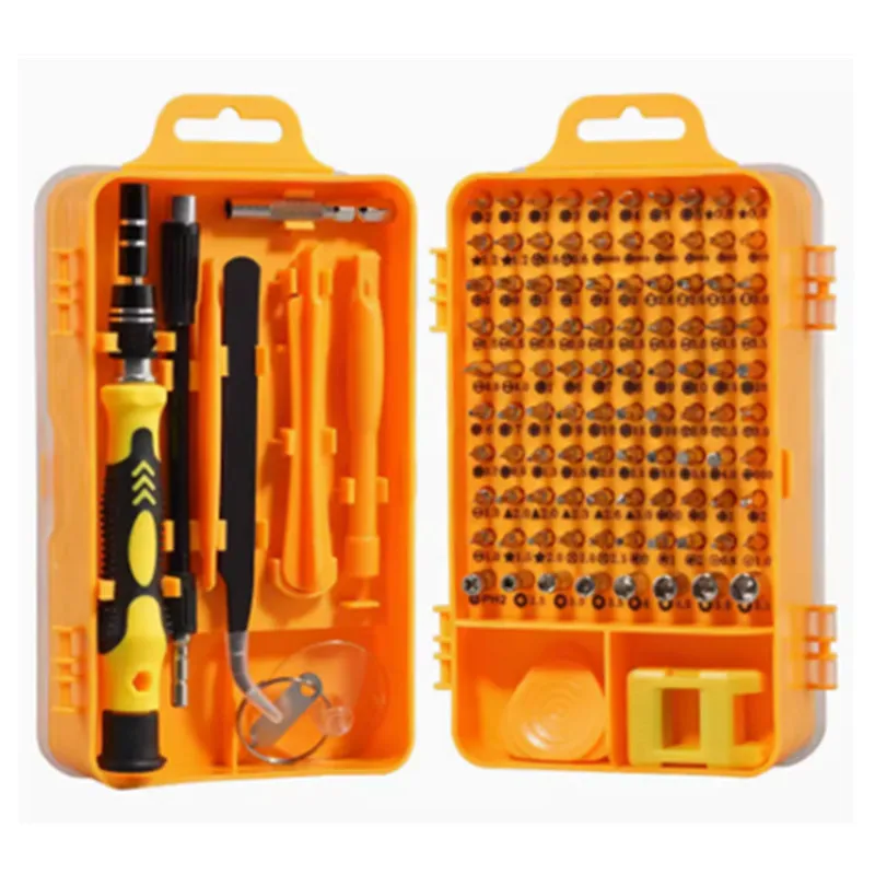Screwdriver 115 in 1 set clock cell phone notebook disassembly and maintenance tools multifunctional screwdriver disassembly tools