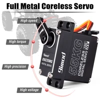9imod 55kg Waterproof Servo IP67 180/270 Magnetic Sensor High Torque Coreless Digital Servo Full Metal Gear for 1/8 1/10 RC Cars - Image 2