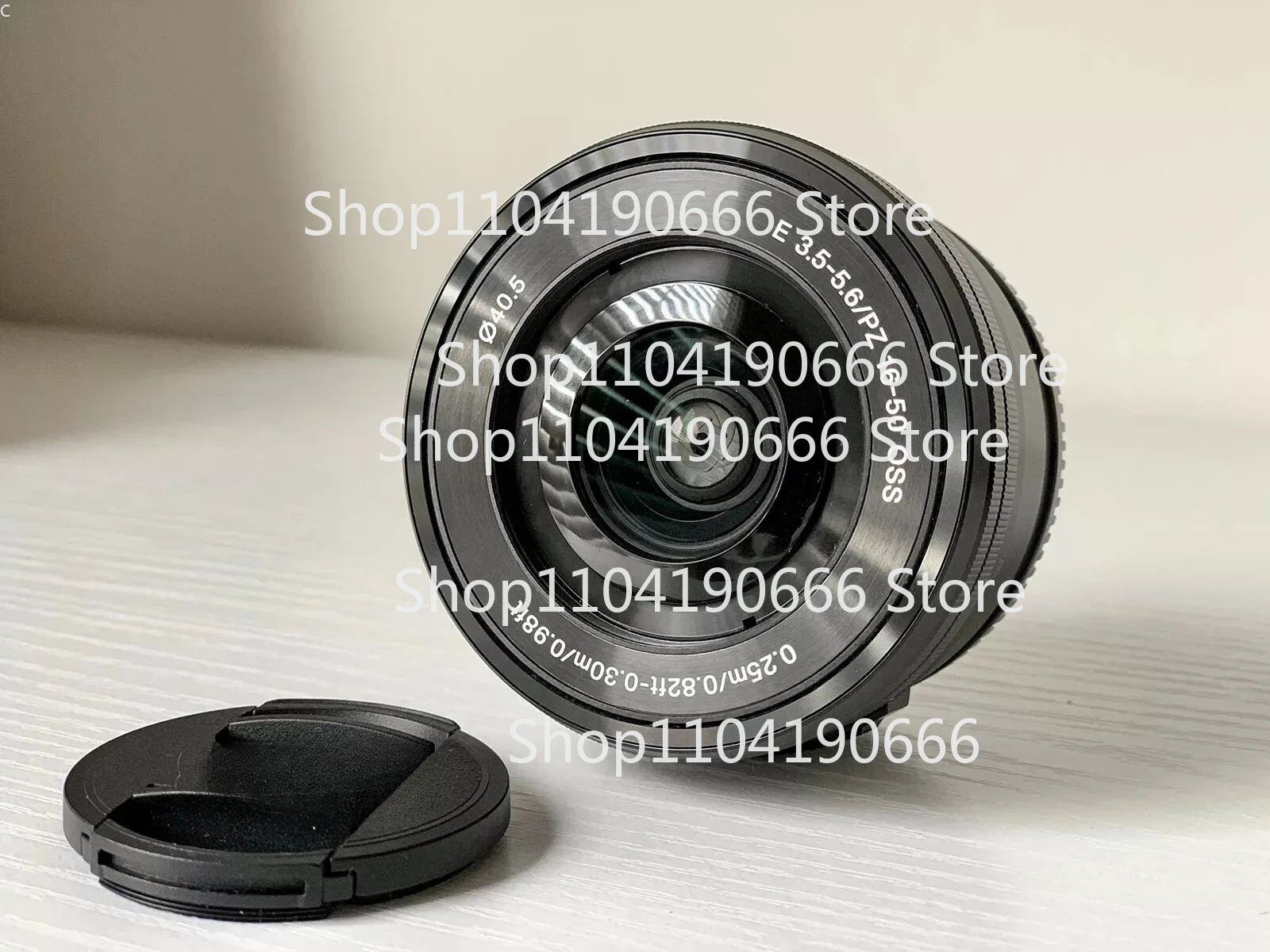 95% 새것 E PZ 16-50mm f/3.5-5.6 OSS 렌즈 E-마운트 카메라용 블랙