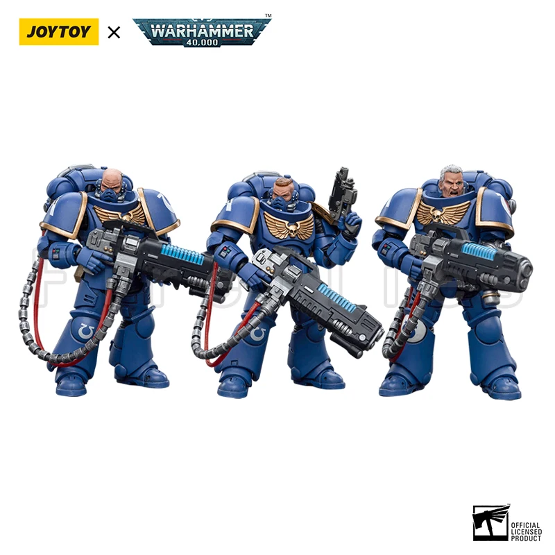 In Stock JOYTOY Ultramarines Hellblasters Sergeant Ulaxes Action Figure 1/18 | UK