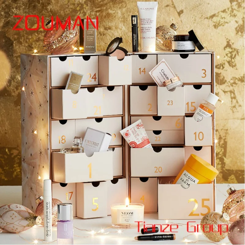 Custom Advent Calendar  Branded Packing Kutu Caja De Zapato Regalos  PARA Regalo Sorpresa Emballage En Carton Paper Boxes - China Desk Calendar  and Wall Calendar price