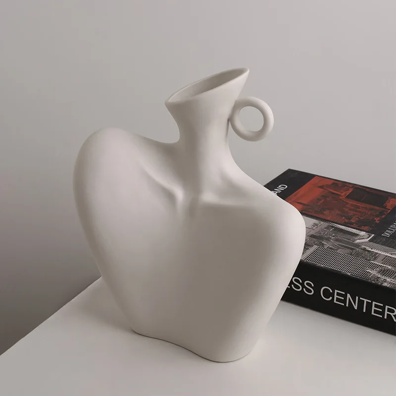 Hot Sale Human Body Vase Ceramic Living Room Porch Home Decoration Art Ornaments Cross-border
