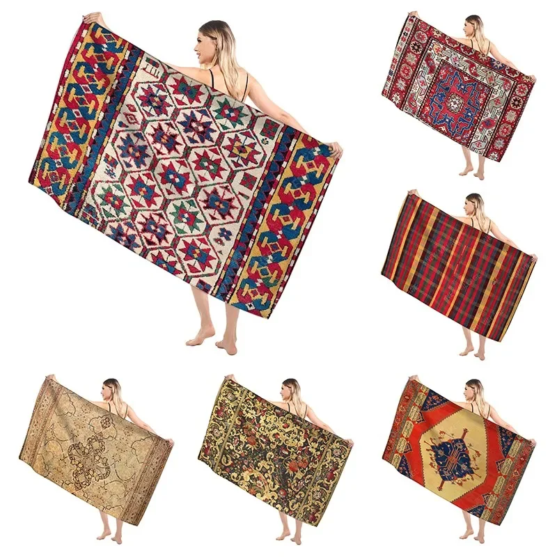 

Bathroom Bath towels for adults sauna Large beach towel Gym towel Large hotel woman shower quick drying microfiber towels sets