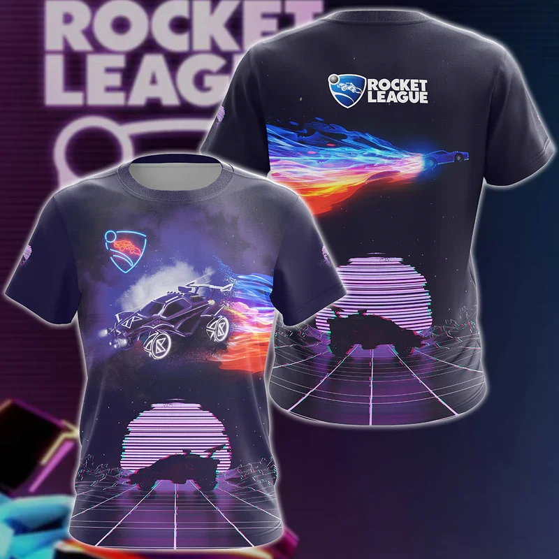 Hot Sale Game Rocket League T Shirt 3D Print Men Women Casual