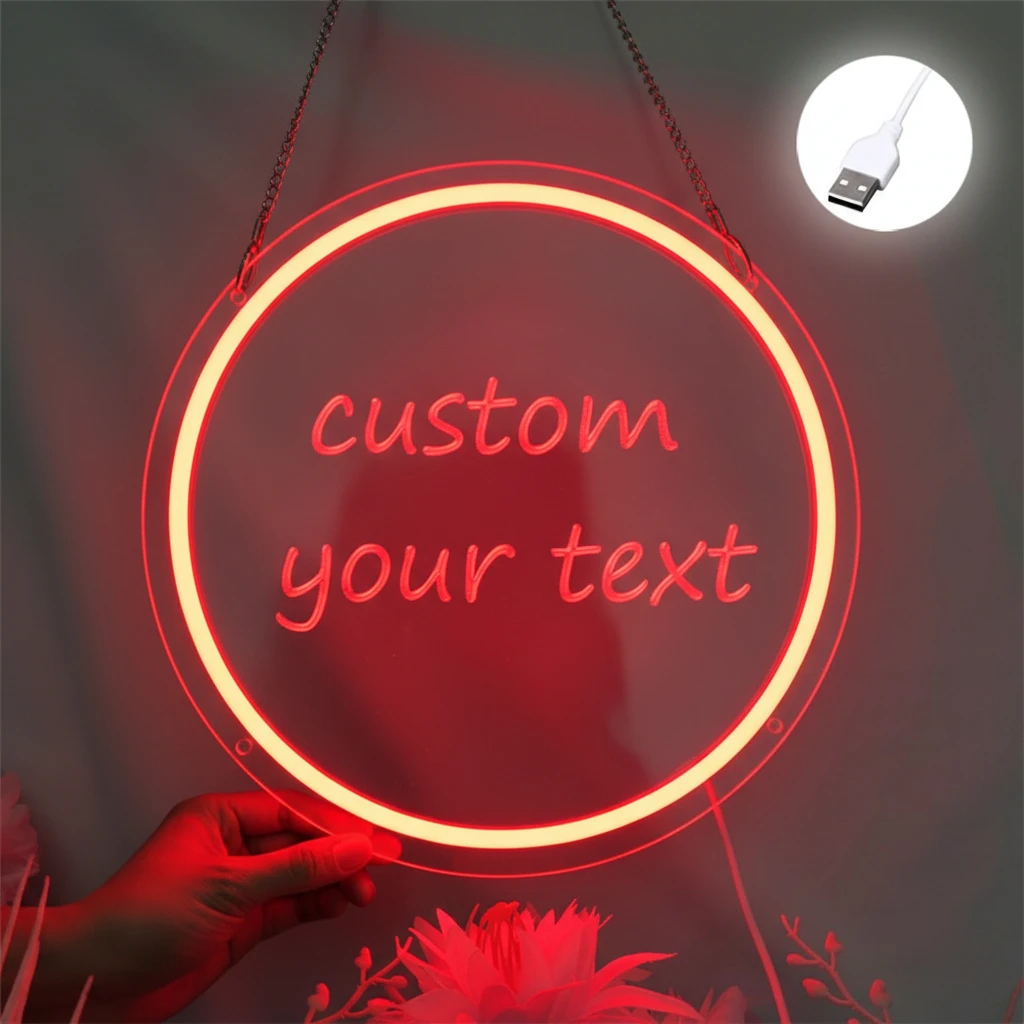 Custom Led Neon Sign Wall Decoration Personalized LED Neon Lighting ...