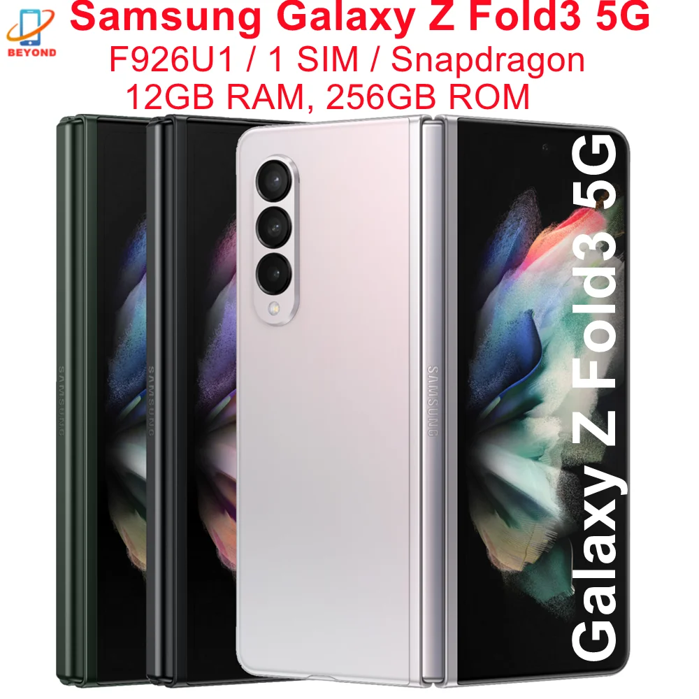 New Samsung Z Fold Cell Phone | Samsung Z Fold3 Mobile Phone
