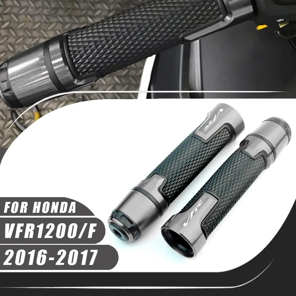 

For Honda VFR1200/F 2016-2017 Motorcycle Non Slip Handlebars Grips Throttle CNC Multi-color Hand Bars Grips Motorcycle Parts