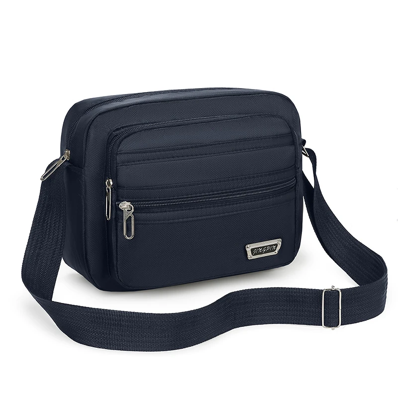 1 multi-layer shoulder bag, 4 zippered neutral business bags, daily commuting bag, mobile phone bag, men's exclusive