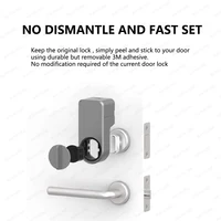 A1 Pro Bluetooth Smart Door Lock Tuya APP Remote Control Keyless Unlock Smart Life Cylinder DIY Easy Installation - Image 2