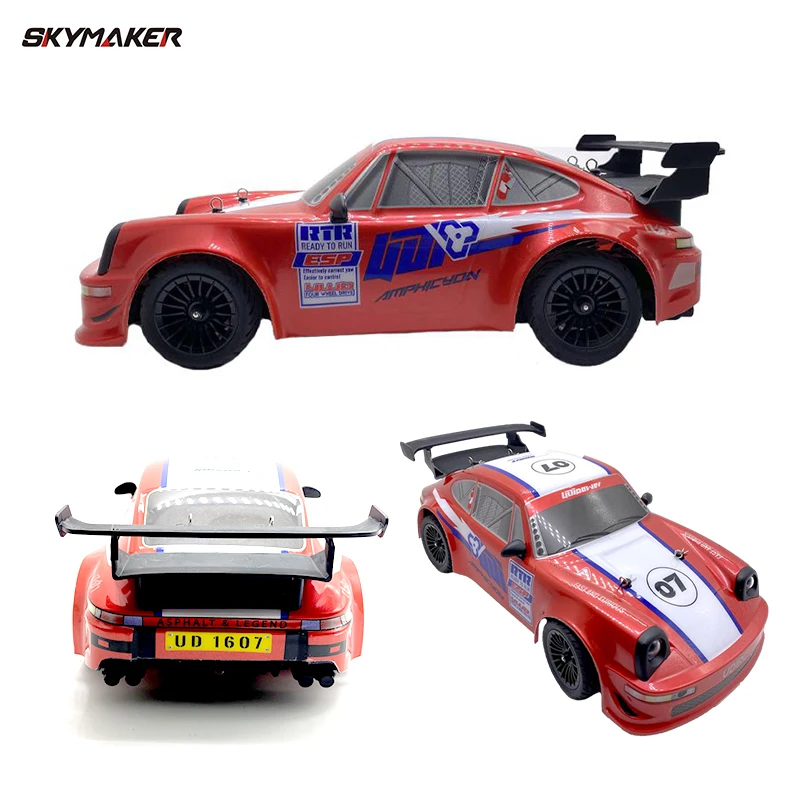 UDIRC UD 1603 1604 Pro RC Car 2.4G 1/16 50km/H High Speed Brushless 4WD Drift Car LED Light RTR Remote Control Vehicles Toy Gift 4