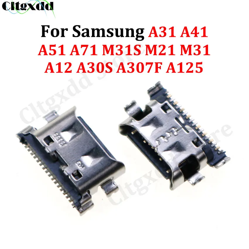 Bulk USB Type C Socket Charging Port Connectors - 10-50pcs Pack