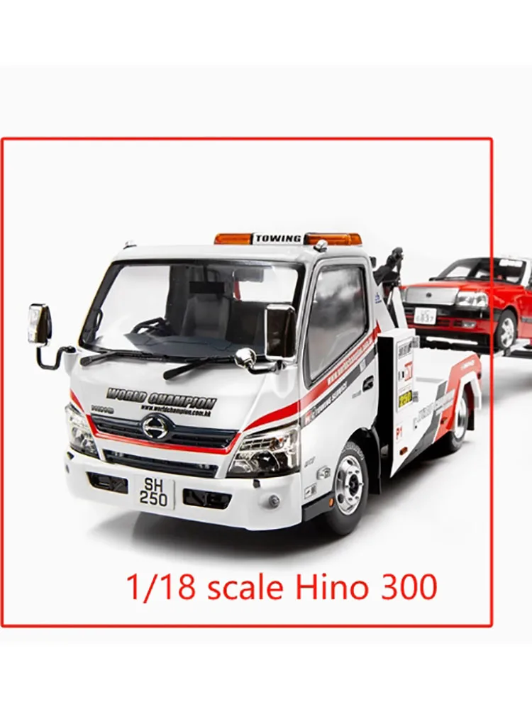 TINY 1/18 scale Hino 300 Weikawa Trailer Auto Alloy truck model