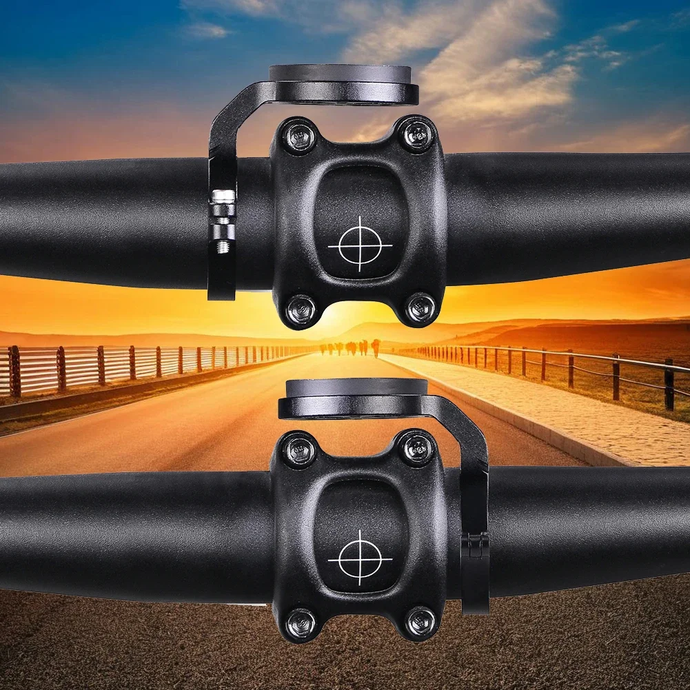 Speedometer Mount Bracket Aluminum Alloy Road Bike Code Meter Fixing Base Lightweight for Garmin/Wahoo/Bryton/XOSS/IGPSPORT