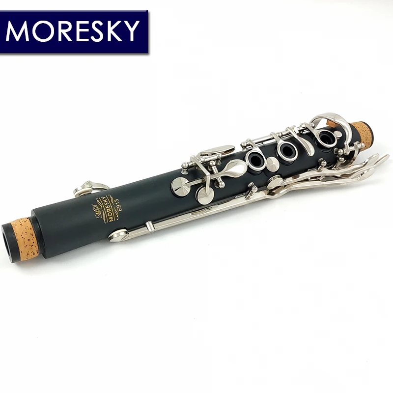 Clarinet MORESKY German G Tune 20 Key ABS Resin Body Nickel Plated Keys E913 clarinet woodwind instrument