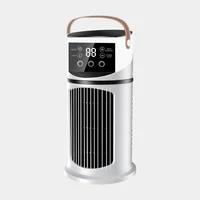 Ventilateur de refroidissement d'air portable USB multifonctionnel avec minuterie pour bureau et maison 5