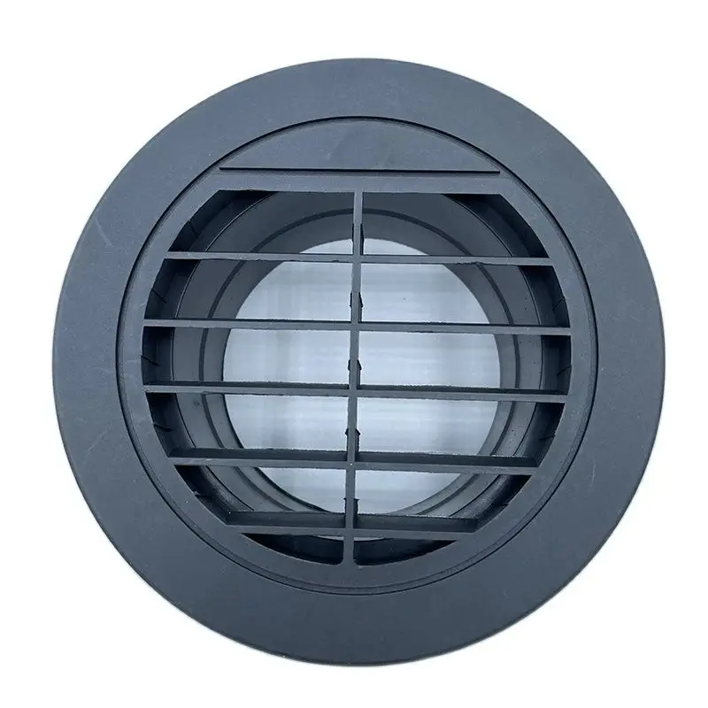 42/60/75/90mm Air Vent Ducting Piece Round Flat Pipe Outlet Exhaust Connector for Webasto Eberspaecher Parking Heater Accessory