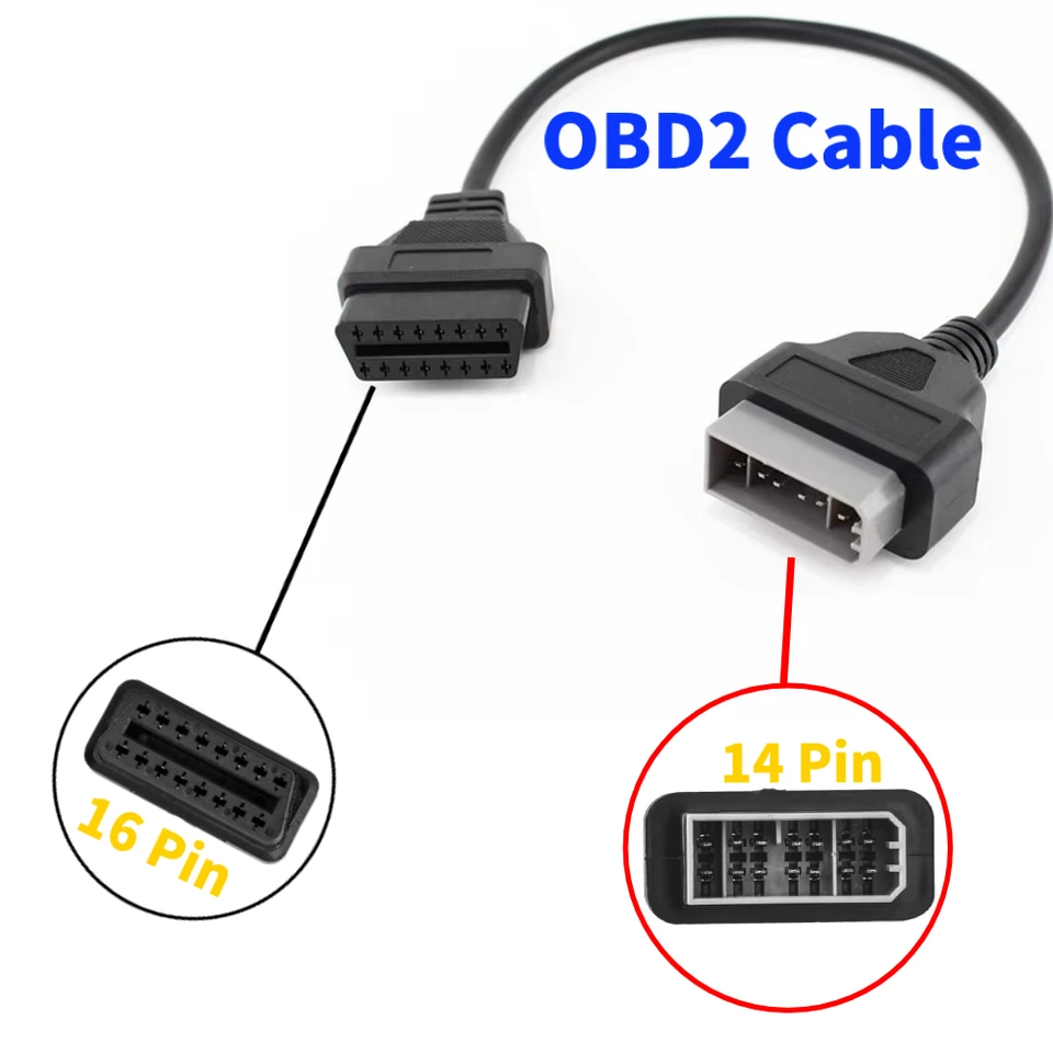OBDF12-M OBD-IIアダプター　輸入車用 ユピテル OBDF12-M OBD2アダプター 輸入車用