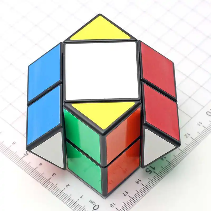 DuoMi Skew Cube 2x2 어린이 및 성인을 위한 교육용 퍼즐 장난감 생일 크리스마스 선물 кубик рубика профессиональный