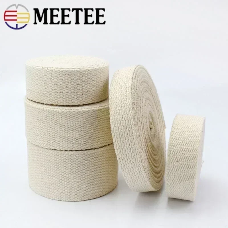 Polyester Webbing Ribbon 9Meters 20/25/30/38/50mm Polyester Cotton Webbings Band Bag Strap Webbing Ribbon Tapes For DIY Backpack Belt Strapping Bias Binding
