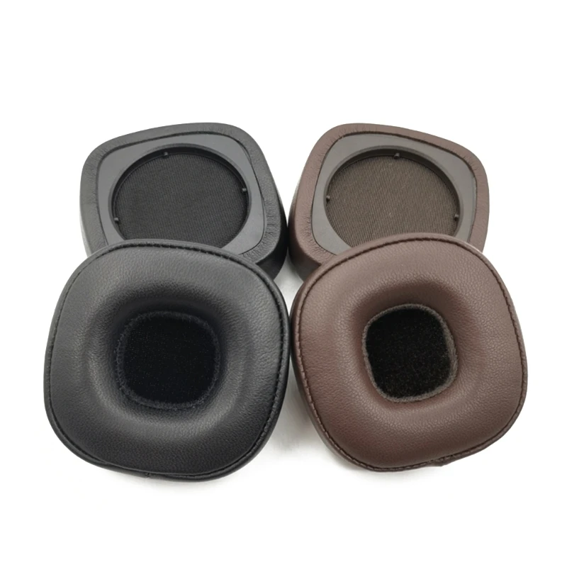 Substituição Earpads Almofadas de Couro Pele Carneiro para Marshall Major Meados Anc Fones Ouvido Fone Reparação Peças K1aa - Image 6